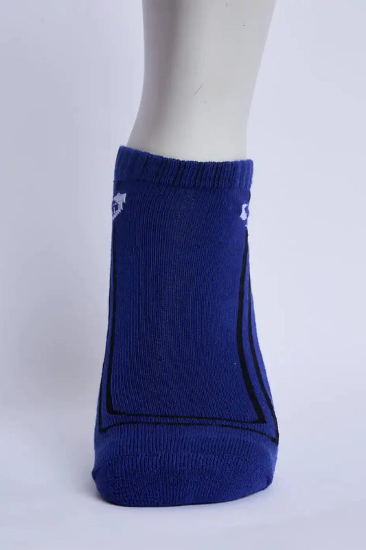 Performax Men’s Half Terry Sneaker Socks – Dark Blue