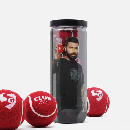SG Club Lite Red Cricket Balls (PACK OF 3)